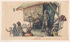 Kermis Fair singer, 1900-1999. Creator: Unknown