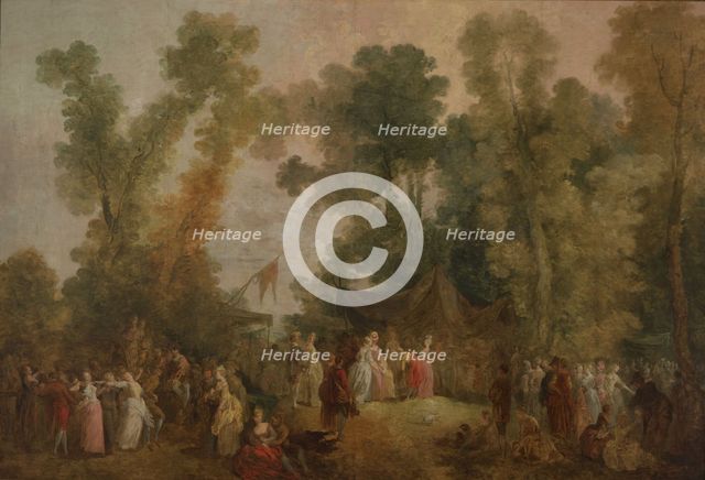 Kermis in the Park, 1785. Creator: Jean Pierre Norblin.