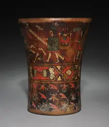 Kero (Waisted Cup), after 1550. Creator: Unknown