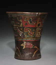 Kero (Waisted Cup), after 1550. Creator: Unknown