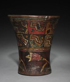 Kero (Waisted Cup), after 1550. Creator: Unknown