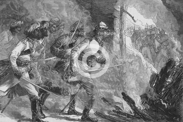 'Kerr's Attack', c1880. Artist: C.R..