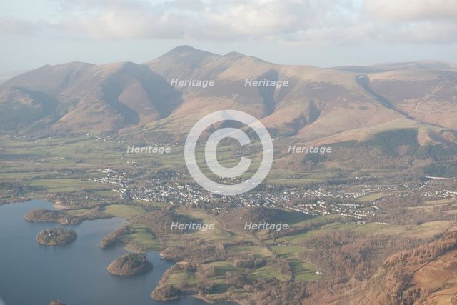 Keswick and Skiddaw, Cumbria, 2015. Creator: Historic England.