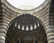 Khan As'ad Pasha caravanserai, Damascus, Syria, 2001. Creator: Unknown