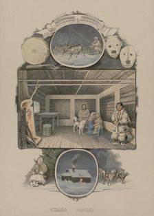 Khant winter quarters, 1862-1887. Creator: Mikhail Znamensky