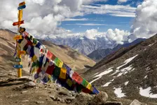Khardung La pass, Ladakh, India, 2023. Creator: Peter Thompson