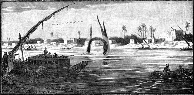 Khartoum, Capital of Sudan, 1900. Artist: Unknown