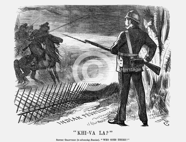 "Khi-Va La?", 1873. Creator: John Tenniel.