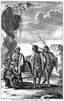 Khoikhoi labourers, 1931