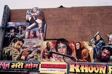 Khoon Bari Maang - film hoarding, Delhi, India, 1988. Creator: Amanda Waite