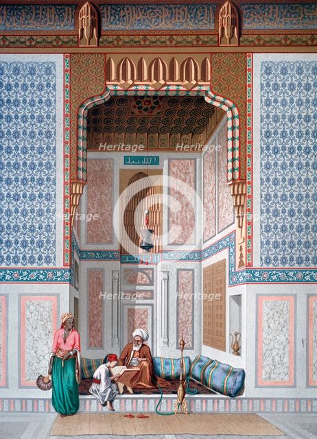 'Khosne Ahmed el-Bordeyny', 19th century. Artist: Emile Prisse D'Avennes