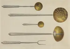 Kitchen Utensils, c. 1939. Creator: Fritz Boehmer