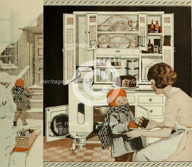 Kitchen Advertising From The Saturday Evening Post, ca 1920-1925. Creator: Anonymous.