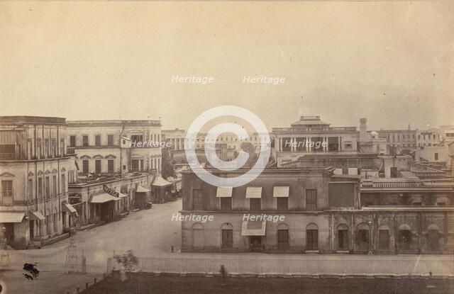 [Kitchen and Stables of Government House, Calcutta], 1858-61. Creator: John Constantine Stanley.