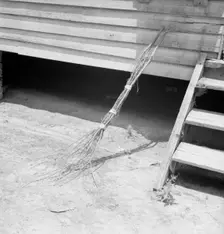 Kitchen door of Zollie Lyon's house, Wake County, North Carolina, 1939. Creator: Dorothea Lange