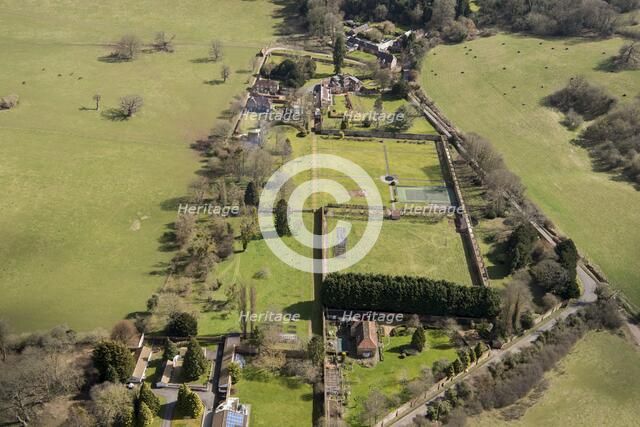 Kitchen garden at Bulstrode Park, Gerrards Cross, Buckinghamshire, 2018 Creator: Historic England Staff Photographer.