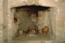 Kitchen hearth, Portland Castle, Weymouth, Dorset, 1998. Artist: J Bailey