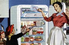 Kitchen illustration, 1950s. Artist: Unknown