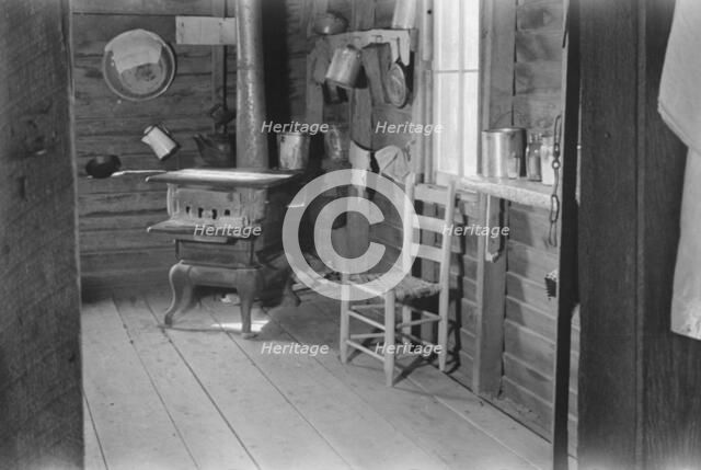 Kitchen in house of Floyd Burroughs..., near Moundville, Hale County, Alabama, 1936. Creator: Walker Evans.