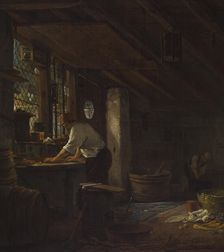 Kitchen Interior, 1650-1670. Creator: Thomas Wyck