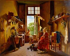 Kitchen Interior. Artist: Drolling, Martin (1752-1817)