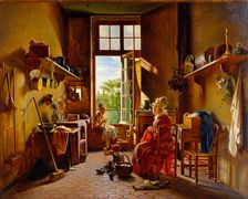 Kitchen Interior. Artist: Drolling, Martin (1752-1817)