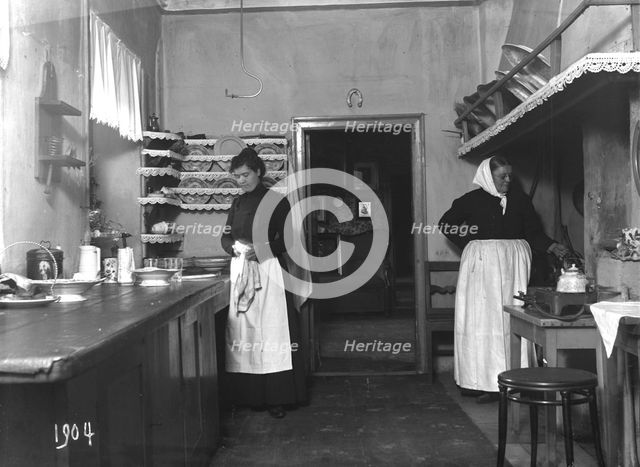 Kitchen, Malmö, Sweden, 1904. Creator: Unknown.