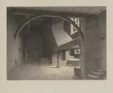 Kitchen of the former Benedictine Abbey of Seligenstadt, 1890. Creator: Carl Theodor Reiffenstein