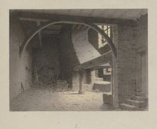 Kitchen of the former Benedictine Abbey of Seligenstadt, 1890. Creator: Carl Theodor Reiffenstein