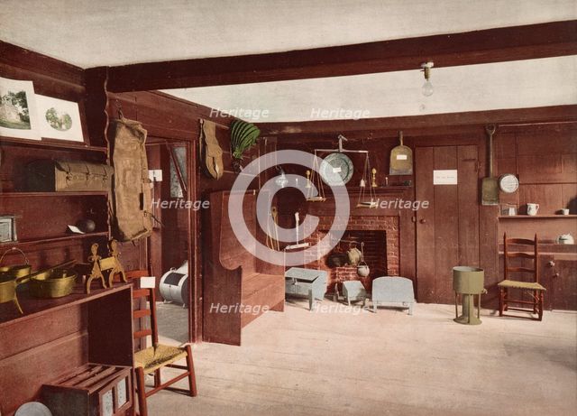 Kitchen of the John Hancock House, Lexington, c1900. Creator: Unknown.