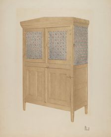 Kitchen Safe, c. 1940. Creator: Peter C. Ustinoff
