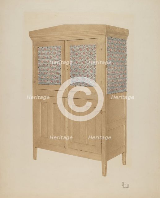 Kitchen Safe, c. 1940. Creator: Peter C. Ustinoff.