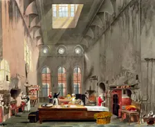Kitchen, St James's Palace, London, 1819. Creator: William James Bennett