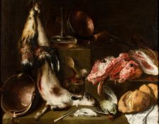 Kitchen Still Life, c1664. Creator: Mateo Cerezo the Younger