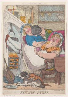 Kitchin Stuff, November 1, 1810., November 1, 1810. Creator: Thomas Rowlandson
