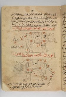 Kitab suwar al-kawakib al-thabita (Book of the Images of the Fixed Stars) , Iran, late 15th century. Creator: Abd Al-Rahman Al-Sufi
