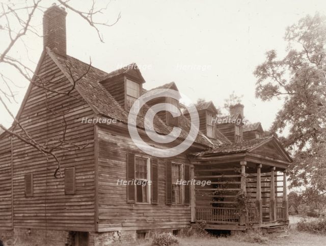 Kittiewan, Weyanoke vicinity, Charles City County, Virginia, between c1930 and 1939. Creator: Frances Benjamin Johnston.