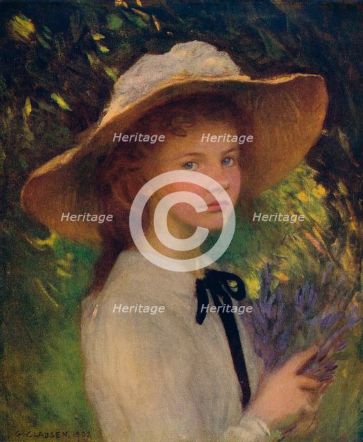 'Kitty',1902, (c1932). Artist: George Clausen.