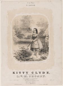 Kitty Clyde, 1854. Creator: Unknown