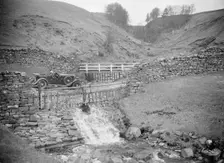 Kitty Brunell road testing a MG 18/80, Tan Hill, Yorkshire, April 1931. Artist: Bill Brunell