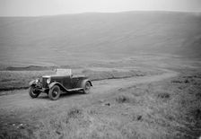 Kitty Brunell road testing a MG 18/80, April 1931. Artist: Bill Brunell