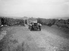 Kitty Brunell road testing a MG 18/80, April 1931. Artist: Bill Brunell