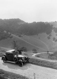 Kitty Brunell's Talbot 14/45, Box Hill, Surrey, c1930 Artist: Bill Brunell