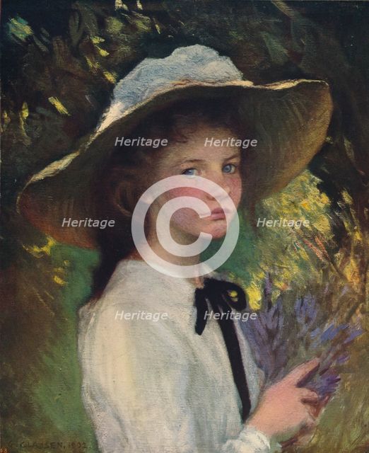 'Kitty', c1915. Artist: George Clausen.