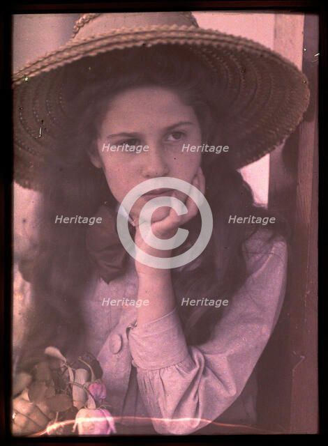 Kitty Stieglitz, c. 1907. Creator: Alfred Stieglitz.