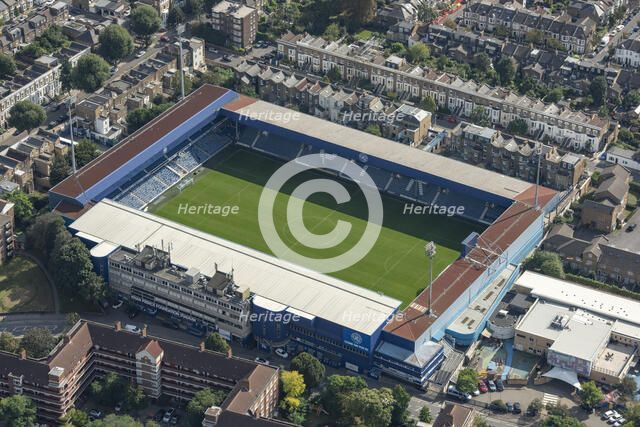 Kiyan Prince Foundation Stadium, aka Loftus Road Stadium, home of Queens Park Rangers FC, London, 20 Creator: Damian Grady.
