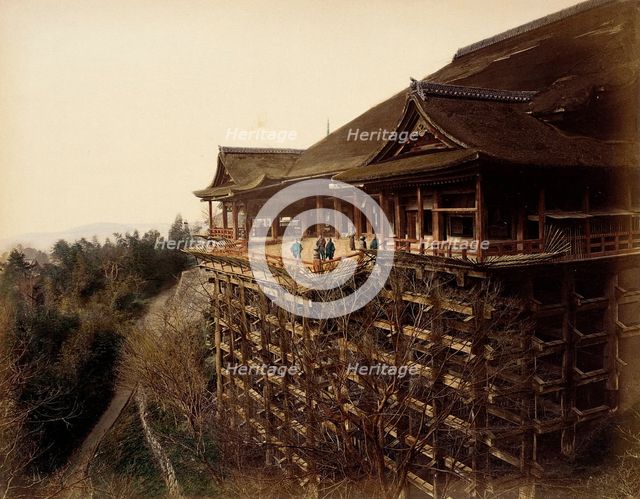 Kiyomizu-dera, 1865. Creator: Unknown.