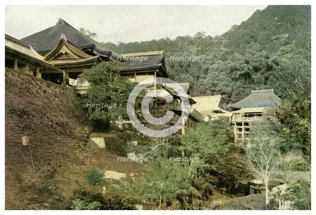 Kiyomizu Temple, Kyoto, Japan, 1904. Artist: Unknown