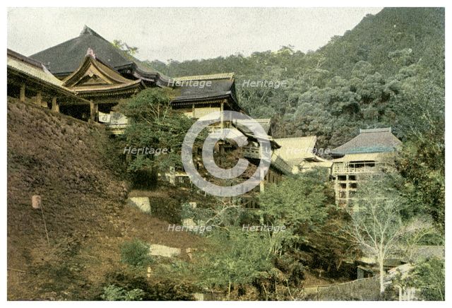 Kiyomizu Temple, Kyoto, Japan, 1904. Artist: Unknown