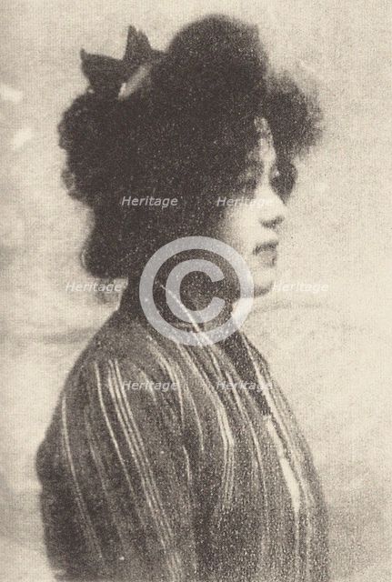 Kiyohara Tama (1861-1939), also known as Kiyohara Otama, O'Tama Chiovara or..., Early 1880s. Creator: Anonymous.